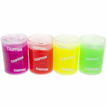Display Slime Warna Transparan (12 pcs)