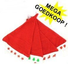 Paket Campuran Topi Natal LED Menyala (240 pcs)