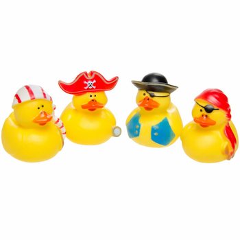 MIX BEBEK KARET BAJAK LAUT - 5x5 Cm (4 pcs)