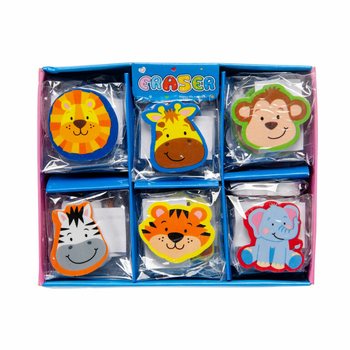 Penghapus Mix Hewan Liar dalam Display (36 pcs)