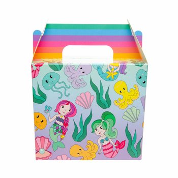 Kotak Menu Mermaid / Kotak Souvenir (12 Buah)
