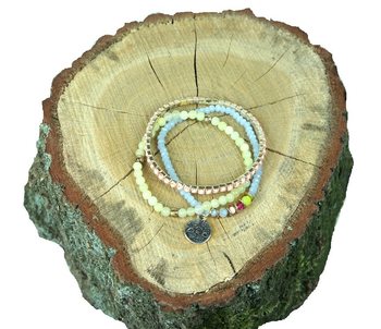 Gelang 3 Lapis Gaya Ibiza (1 pc)