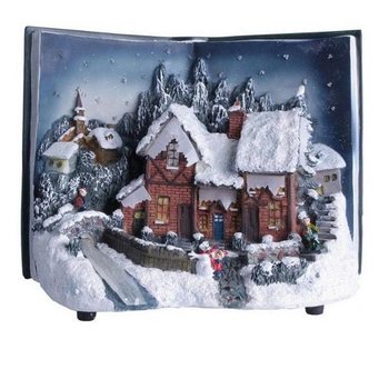 Desa Natal Bentuk Buku dengan Lampu Glow