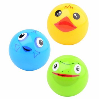HAPPY WORLD - BOLA MAINAN MANDI BAYI HEWAN - Cocok dari 0 Bulan (1 pc)