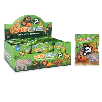 Blindbag Hewan Liar dengan Display Kotak (60 pcs)