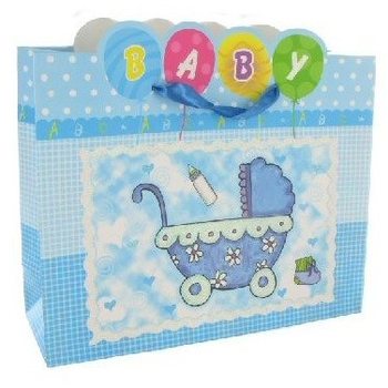 TAS KELAHIRAN - BABY BLUE (12 pcs)