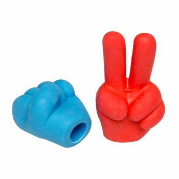 PENGHAPUS BENTUK TANGAN DALAM TOPLES (100 pcs)
