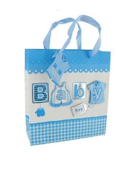Kantong Kado Lahiran - Baby Blue (12 pcs.)