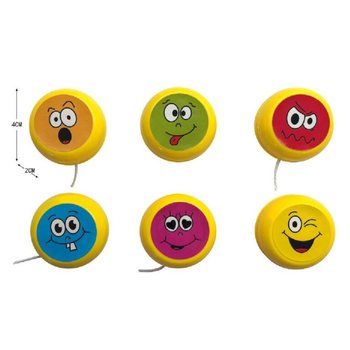 YO-YO - MODEL: SMILEY CERIA DALAM DISPLAY (36 pcs)
