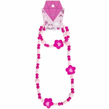 Set Kalung + Gelang Kayu Anak (48 pcs)