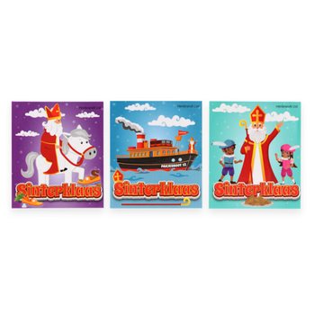 Buku Catatan Sinterklas - Dalam Display (480 pcs)