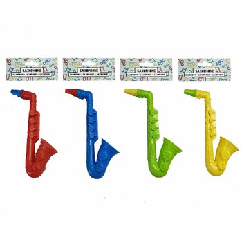 SAKSOFON - TINGGI 16 CM - CAMPUR WARNA (12 pcs)