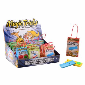 Mainan Sulap - Campuran Trik Sulap dalam Display, 8 Trik Berbeda (24 pcs)