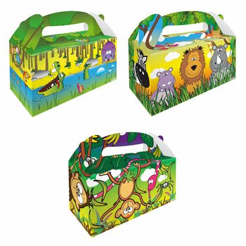 KOTAK MENU – JUNGLE – 22.5 x 9.5 x 18 cm (12 pcs)
