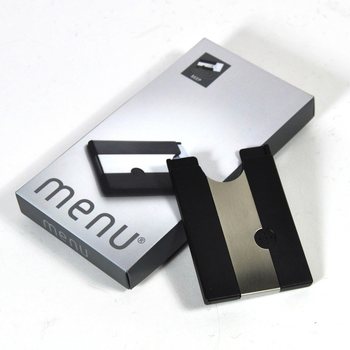 MENU - Dompet Kartu dengan Klip Uang dan Alarm Beeper (1 pc)