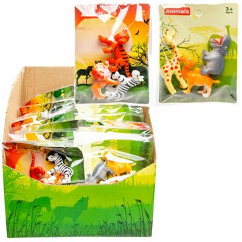Mainan 3 Binatang Liar dalam Kantong (60 Pcs)