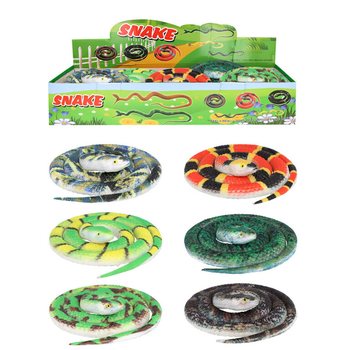 ULAR - PANJANG 70 CM CAMPURAN JENIS DALAM DISPLAY (36 pcs.)