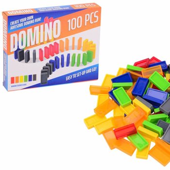 Set Permainan Domino - 100 Keping dalam Kotak Hadiah