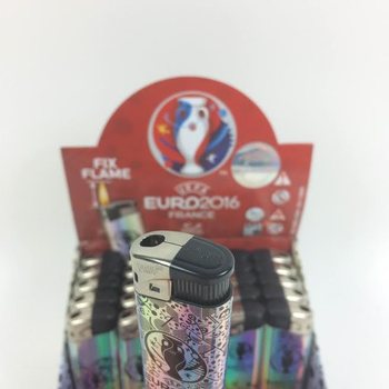 Korek Api Elektrik UEFA EURO 2016 dalam Display - 50 pcs (Stok Terbatas)