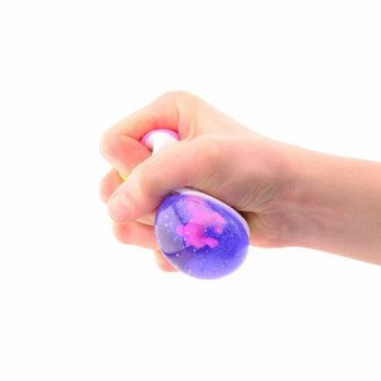 Rainbow Unicorn Squeeze Ball dalam Display (12 pcs)