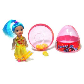 Mainan Telur Kejutan Anak Perempuan dengan Permen (24 pcs)