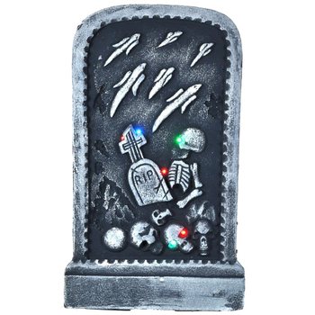 BATU NISAN DEKORASI DENGAN LAMPU (6 pcs)