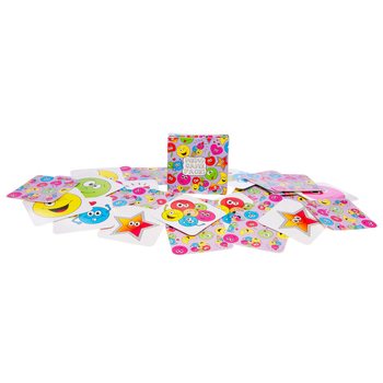 PERMAINAN MEMORI KECIL - MODEL: SMILEY DALAM DISPLAY (60 pcs.)