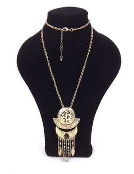 Kalung Gaya Ibiza Motif Macan Tutul (1 pc)