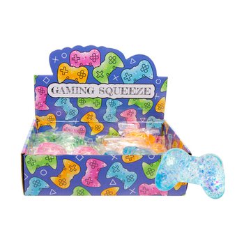 SQUEEZE GAMING CONTROLLER - CAMPUR WARNA - DALAM DISPLAY (12 pcs)
