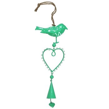 GANTUNGAN DEKORASI - MODEL: BURUNG DI ATAS HATI (6 pcs)