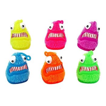 MONSTER PUFFER MENYALA BESAR DENGAN LAMPU Ø9,5CM (12 pcs)