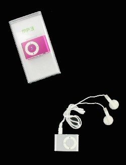 Pemutar MP3 dengan Earphone - 4GB (Warna Acak)