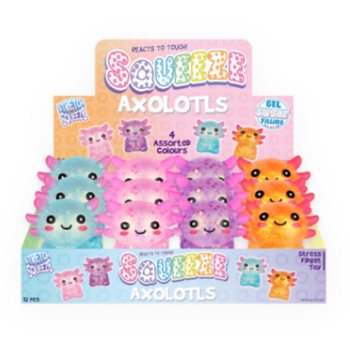 SQUEEZE AXOLOTL - DENGAN ISI GEL SUGAR - DALAM DISPLAY (12 pcs)