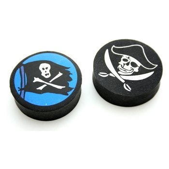 Penghapus Bulat Bajak Laut (60 pcs)
