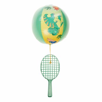 Raket Paddle dengan Bola - Dinosaurus (12 pcs)