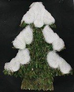Pohon Natal Alami dengan Salju Ukuran Besar (1 pcs)