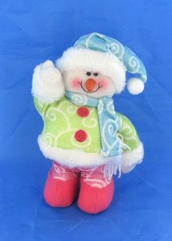 Boneka Salju Warna-Warni Ceria (6 pcs)