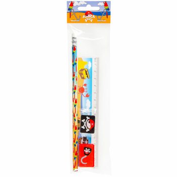 Set Menggambar Bajak Laut 4-Bagian (24 pcs)