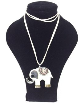 Kalung Gajah Krem (1 pc)