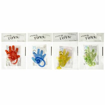 MAINAN TANGAN TEMPEL DENGAN TALI - CAMPUR WARNA (48 pcs)