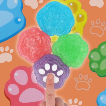 Slime Kaki Anjing - Paw Shaped Putty (24 pcs)