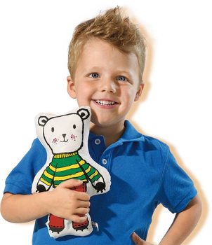 SES Creative My First - Boneka Beruang Mewah Mewarnai Sendiri (1 pc.)