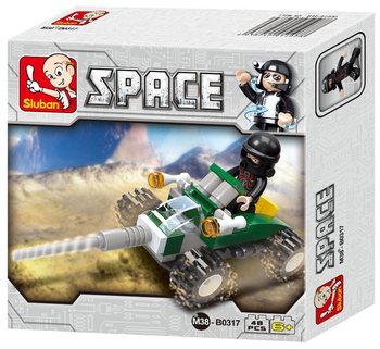 Sluban Space Vehicle M38-B0317 Kendaraan Luar Angkasa Mainan Balok (1 pc)