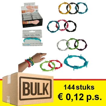 ***PENAWARAN GROSIR*** GELANG KAWAT BERDURI DALAM DISPLAY (144 pcs)