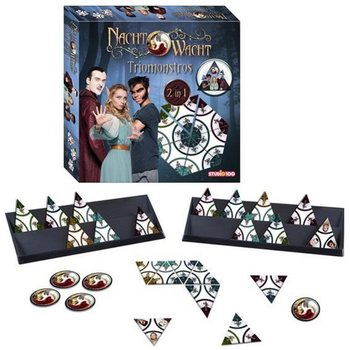 Studio 100 - Nachtwacht Triomonstros Permainan & Puzzle 2-in-1 (Isi 6)