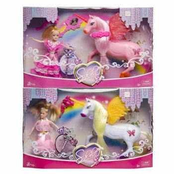 SET MAINAN UNICORN DAN PUTRI - DALAM KOTAK KADO MEWAH (1 pcs)