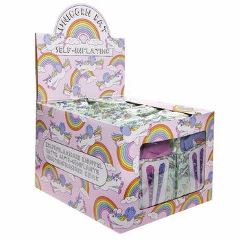 Tongkat Unicorn Tiup Otomatis - 49x13cm - Dalam Display (48 pcs)
