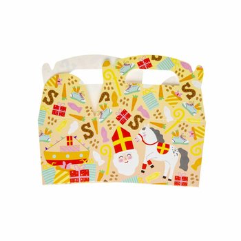 Kotak Camilan Sinterklaas 12x12.5x6 cm (12 pcs)