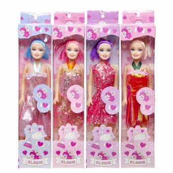 Boneka Mainan Elodie dalam Kotak Jendela & Display (12 pcs)
