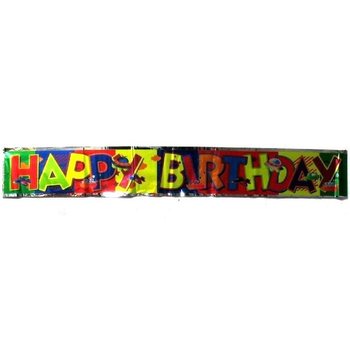 BANNER HAPPY BIRTHDAY (15 pcs)